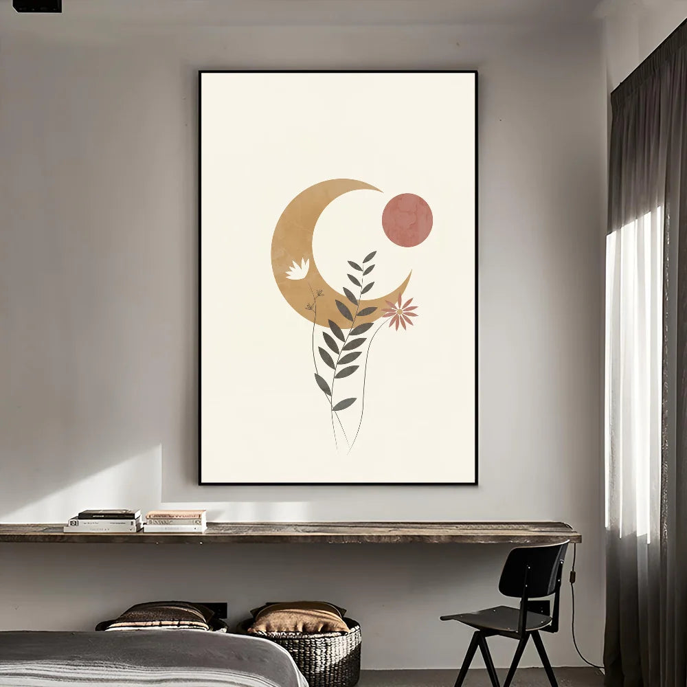 Boho Matisse Abstract Paintings