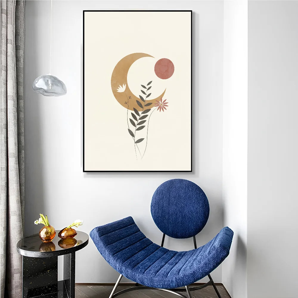 Boho Matisse Abstract Paintings
